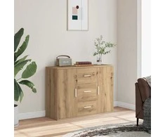 indauja Artisan ąžuolas 90x29,5x65 cm inžinerinė mediena