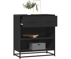 indauja juoda 68x35x76 cm inžinierinė mediena