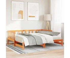 Ištraukiama dienos lova Vaško ruda 193.5 x 184 x 66 cm