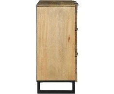 Kabalas Ruda 60 x 33.5 x 75 cm Mango medienos masyvas