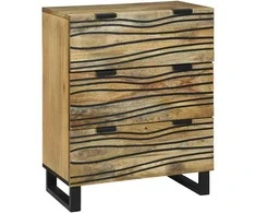 Kabalas Ruda 60 x 33.5 x 75 cm Mango medienos masyvas