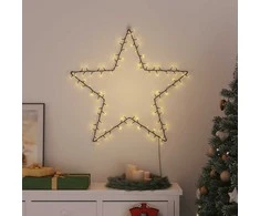 Kalėdiniai žibintai Star Silhouette 115 LED šiltai balta