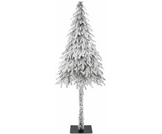 Kalėdų eglutė su 300 LED s stovu Balta 210 cm PE ir Plienas