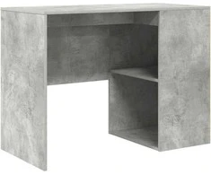 Kampinis rašomasis stalas Betono pilka 102 x 88 x 75 cm