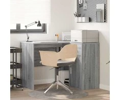 Kampinis rašomasis stalas Pilkas Sonoma 102 x 88 x 75 cm