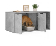 Katės narvo baldai Betono pilka 100 x 49 x 45 cm
