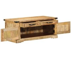 Kavos staliukas Ruda 90 x 50 x 40 cm Kietas mango medis