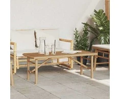 Kavos staliukas Ruda 110 x 50 x 43 cm bambukas