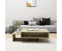 Kavos staliukas, sonoma ąžuolo, 105x55x32cm, apdirbta mediena