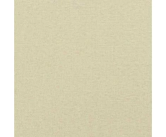 Kiemas lova su pagalve Kreminė 140 x 190 cm audinys