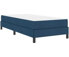 Kiemas lova su čiužiniu Mėlyna 80 x 200 cm audinys