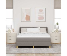 Kiemas lova su galvūgalio Tortora 160 x 200 cm audinys