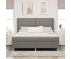 Kiemas lova su galvūgalio Tortora 180 x 200 cm audinys