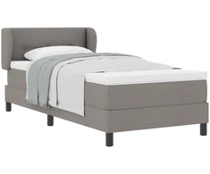 Kiemas lova su galvūgalio Tortora 90 x 200 cm audinys