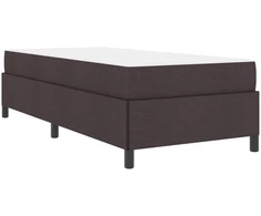 Kiemas lova Tamsiai rudas 80 x 200 cm audinys