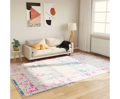Kilimas, spalvotas, 190x300 cm, neslystantis, skalbiamas