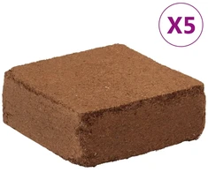 Kokoso pluošto blokai, 5vnt., 5kg kiekvienas, viso 25kg