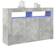 Kabalas Betono pilka 116 x 30 x 75 cm Apdirbta mediena