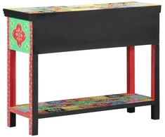 Konsolinis stalas su stalčių Įvairiaspalvis 100 x 30 x 77 cm