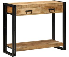 Konsolinis stalas Ruda 90 x 33 x 75 cm Kietas mango medis