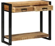 Konsolinis stalas Ruda 90 x 33 x 75 cm Kietas mango medis