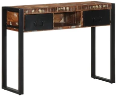 konsolinis stalas daugiaspalvis 100x35x75 cm
