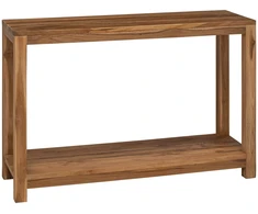 Konsolinis stalas Natūrali 110 x 35 x 75 cm Kieto teka medžio