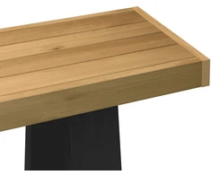 konsolinis stalas NOAIN A formos kojelės 120x30x75 cm