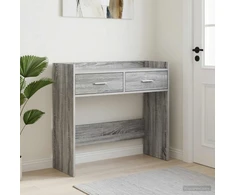Konsolinis stalas Pilka Sonoma 90 x 35 x 80 cm Apdirbta mediena