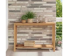 Konsolinis stalas Ruda 110 x 40 x 75 cm Kieto teka medžio
