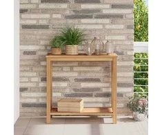 Konsolinis stalas Ruda 80 x 35 x 75 cm Kieto teka medžio