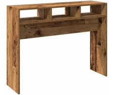 konsolinis stalas Senas medis 105x30x80 cm Inžinierinė mediena
