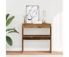 konsolinis stalas Senas medis 80x30x80 cm Inžinerinė mediena