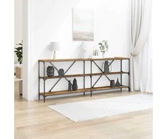Konsolinis stalas Senas medis 200 x 30 x 75 cm Apdirbta mediena