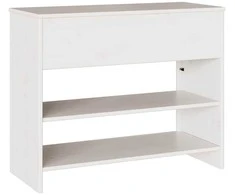 Konsolinis stalas su stalčių Drammen Balta 89,5 x 37 x 73 cm