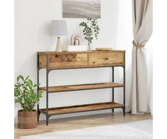 Konsolinis stalas Senas medis 100 x 25 x 75 cm Apdirbta mediena