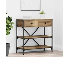 Konsolinis stalas su stalčių Ruda 75 x 34,5 x 75 cm Medis