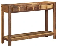 Konsolinis stalas Ruda 107 x 33 x 76 cm Kietas atkurtas medis