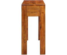 Konsolinis staliukas, 110x35x75cm, akacijos medienos masyvas