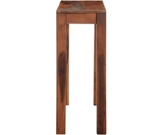 konsolinis staliukas 120x30x76 cm Akacijos masyvo