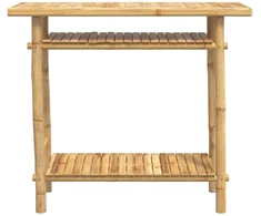 Konsolinis staliukas, 90x37x75cm, bambukas