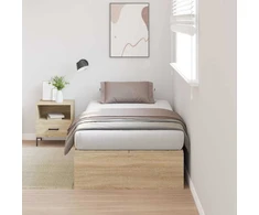 Laikymo Lovos Rėmas Sonoma 90x200 cm
