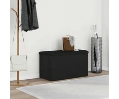 Laikymo suolas Juodas ąžuolas 82 x 42 x 45 cm Apdirbta mediena
