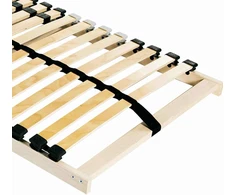 Lamelinis lovos pagrindas Ruda 140 x 190 cm Kietas bukas medis