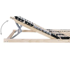 Lova Lamelinis lovos pagrindas Ruda 80 x 190 cm Kietas bukas medis