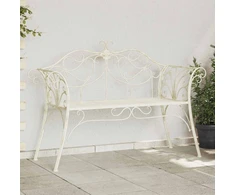 Lauko baldų komplektas Sodo suolas 2-Vietų skaičius 130 x 47 x 90 cm Plienas
