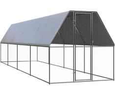 Lauko narvas viščiukams, 2x8x2m, galvanizuotas plienas