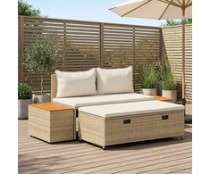 Lauko sofos komplektas 4 -Seater 4 vnt. 55 x 30 x 39 cm