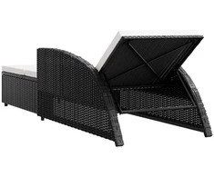 Lauko stalas su saugykla Natūrali ir pilka 110 x 35 x 75 cm