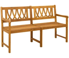 Lauko baldų komplektas Lauko suolas Natūrali 150 x 55,5 x 90 cm
